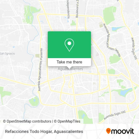 Refacciones Todo Hogar map