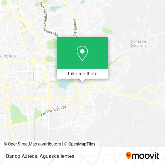 Banco Azteca map