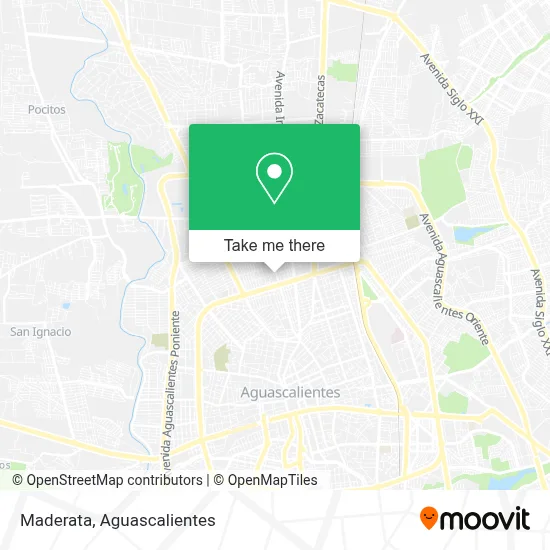 Maderata map
