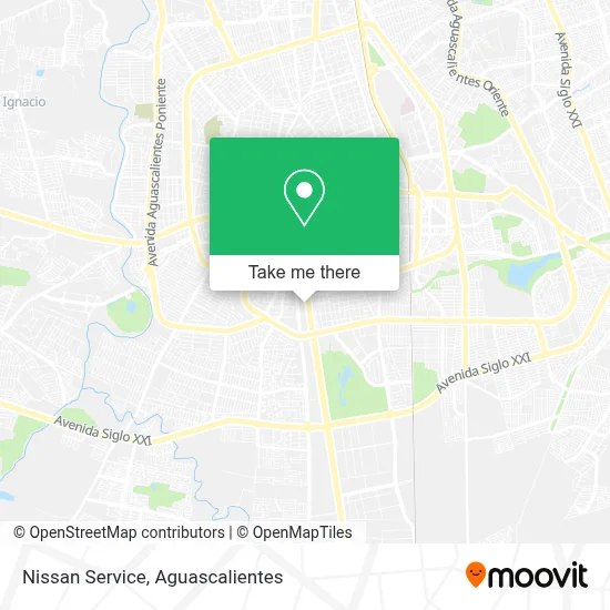 Nissan Service map