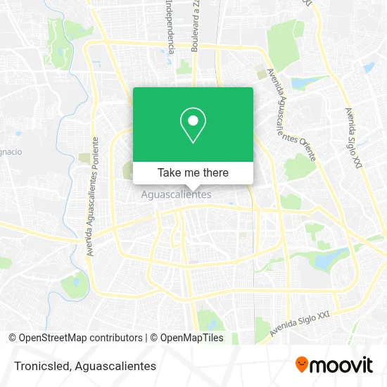 Tronicsled map