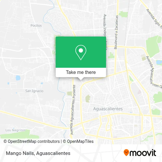 Mango Nails map
