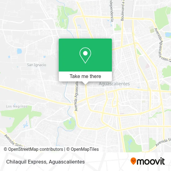 Chilaquil Express map