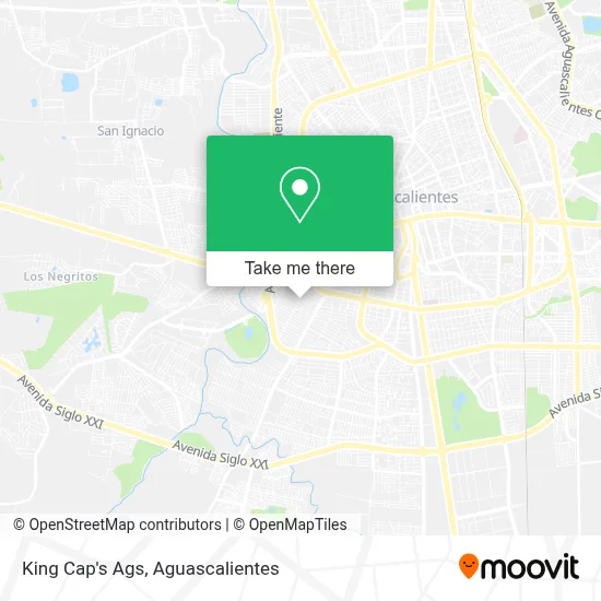 King Cap's Ags map