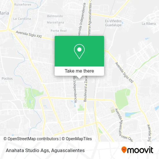 Anahata Studio Ags map