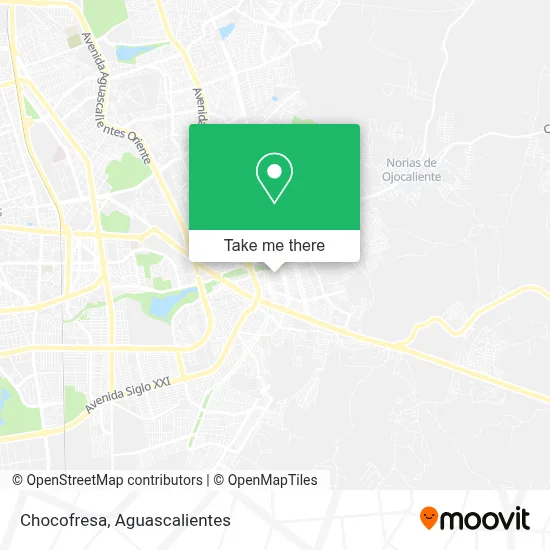 Chocofresa map