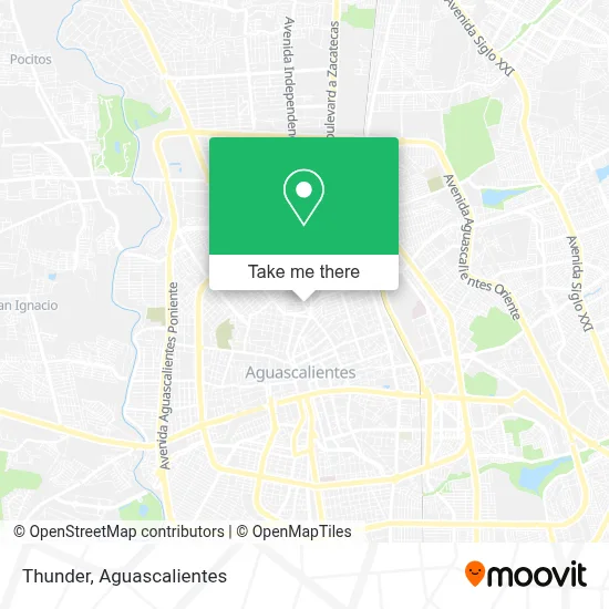 Thunder map