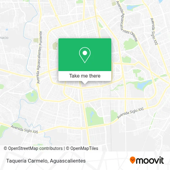 Taquería Carmelo map