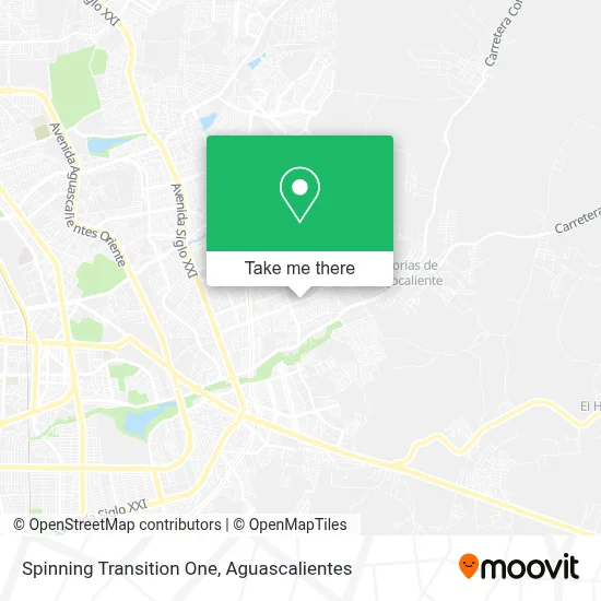 Spinning Transition One map