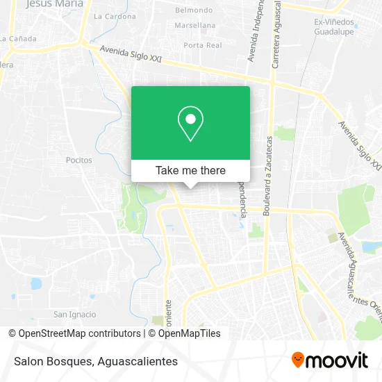 Salon Bosques map