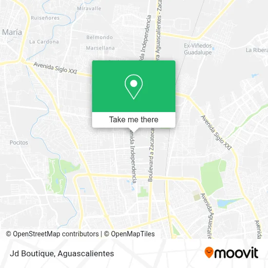 Jd Boutique map