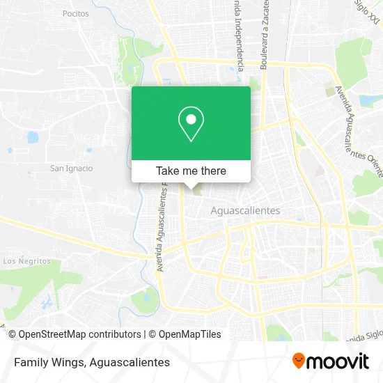 Family Wings map