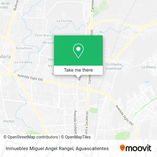 Inmuebles Miguel Angel Rangel map