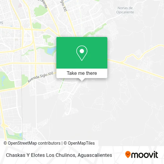 Chaskas Y Elotes Los Chulinos map