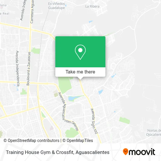 Training House Gym & Crossfit map
