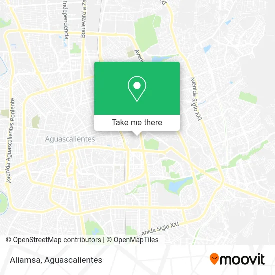 Aliamsa map