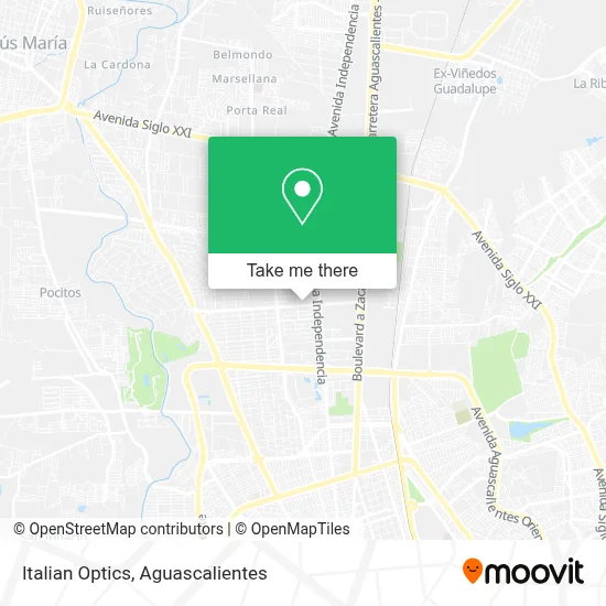Ottica Italiana map