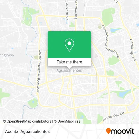 Acenta map