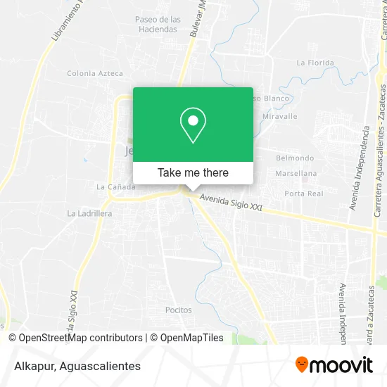 Alkapur map