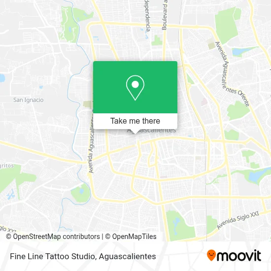 Fine Line Tattoo Studio map