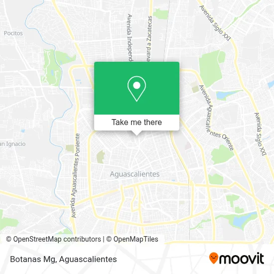 Botanas Mg map