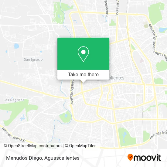 Menudos Diego map