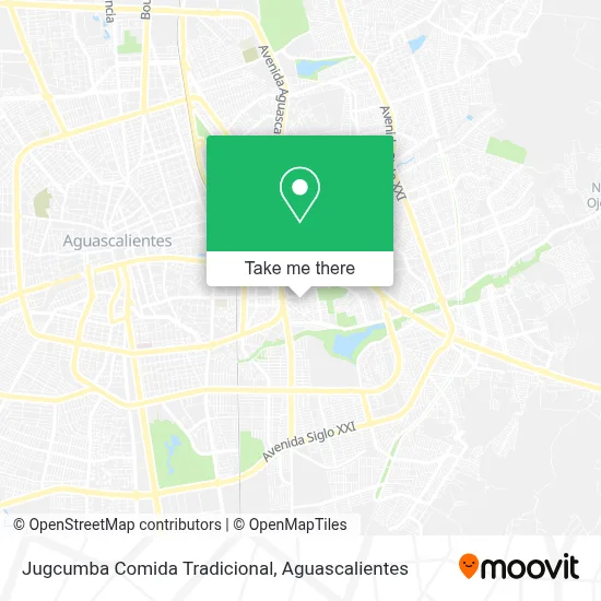 Jugcumba Comida Tradicional map