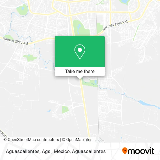 Aguascalientes, Ags , Mexico map