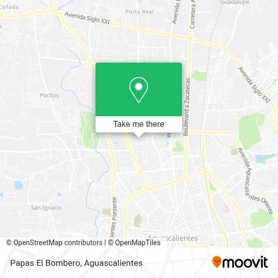 Papas El Bombero map