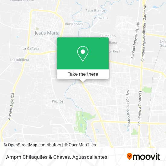Ampm Chilaquiles & Cheves map