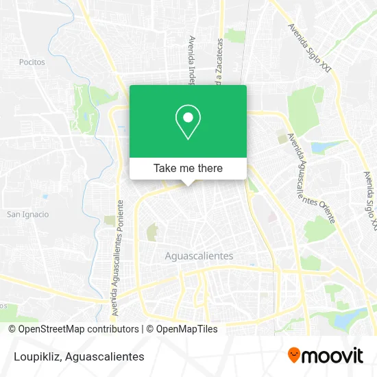Loupikliz map