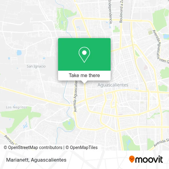 Marianett map