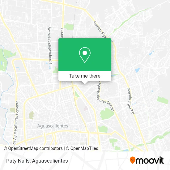 Paty Nails map