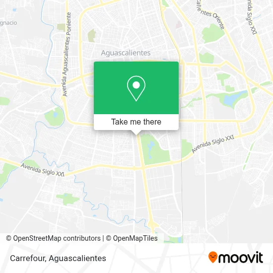 Carrefour map