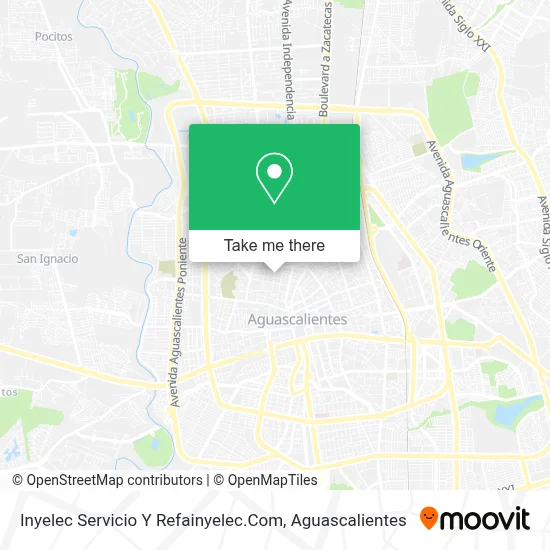 Inyelec Servicio Y Refainyelec.Com map