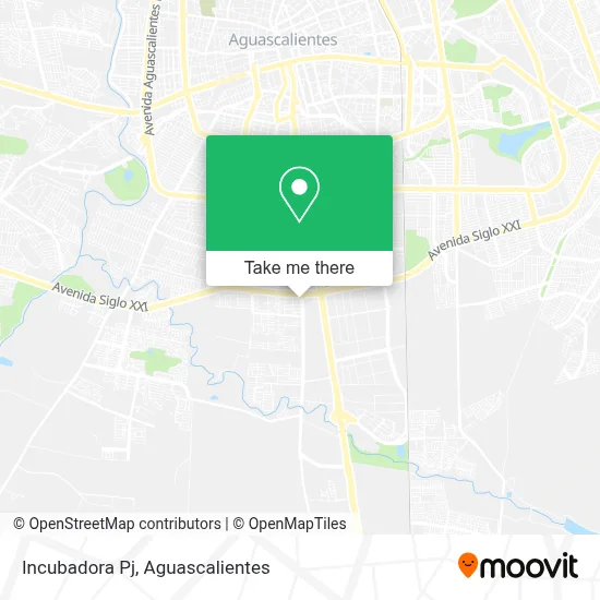 Incubadora Pj map