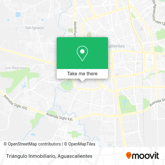 Triángulo Inmobiliario map