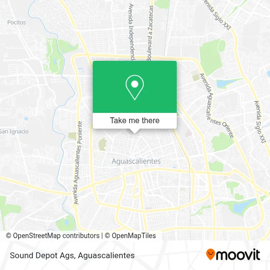 Sound Depot Ags map