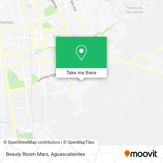 Beauty Room Mars map