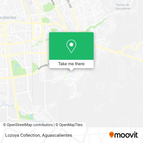 Lozoya Collection map