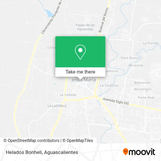 Helados Bonheli map