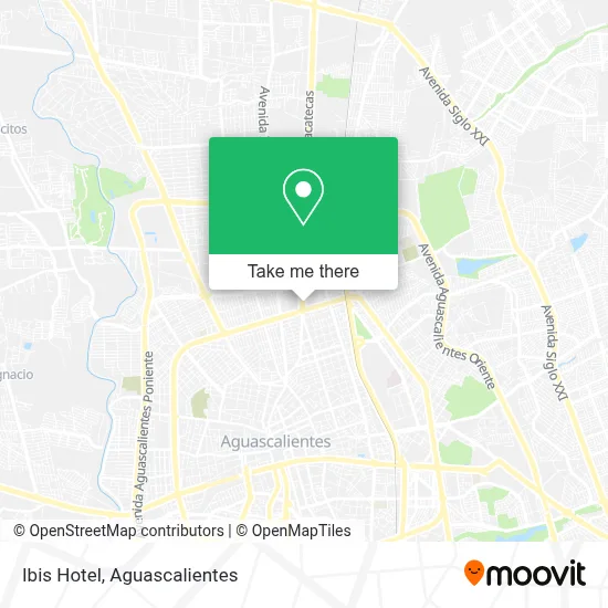 Ibis Hotel map