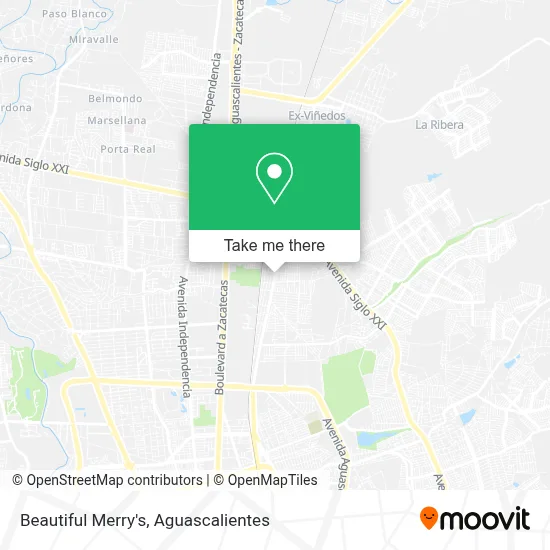 Beautiful Merry's map
