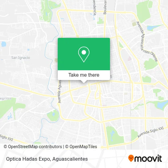 Optica Hadas Expo map