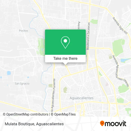 Mulata Boutique map