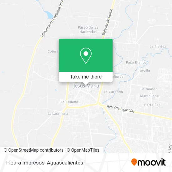 Floara Impresos map