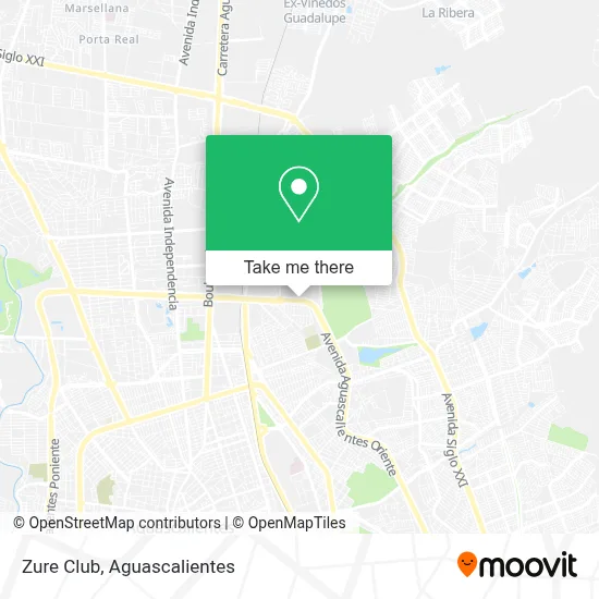 Zure Club map
