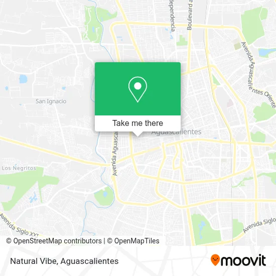 Natural Vibe map