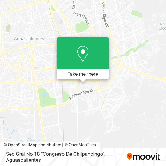 Sec Gral No 18 "Congreso De Chilpancingo" map