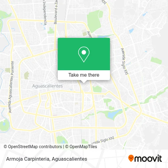 Armoja Carpinteria map